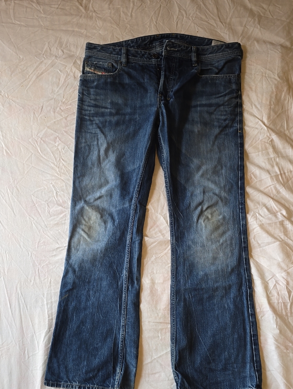 Diesel Zathan Light Blue Denim Jeans 34x33